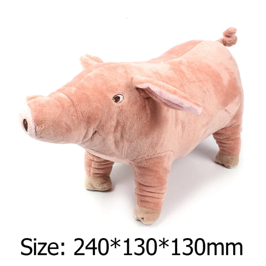 Plush Pig Chew Toy for Dogs