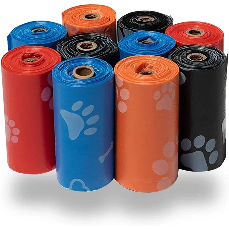 Dog Poop Bags Rolls - Outdoor Cleaning Supplies for Dogs